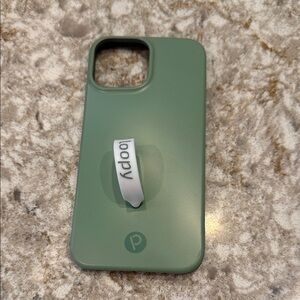 Loopy Case Sage Green Phone Cover with Loop